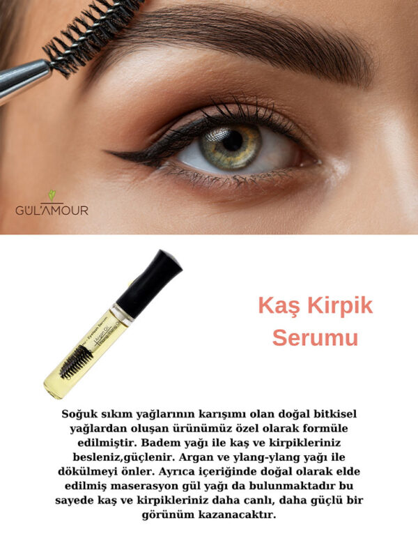 Kaş Kirpik Serumu Besleyici ve Dökülme Önleyici